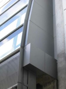 Perforated metal panels